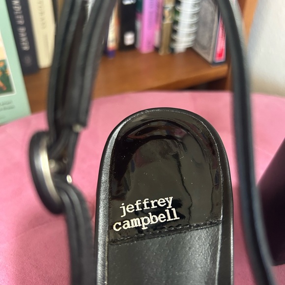 Jeffrey Campbell Glossy Black Maryjane Heels - Picture 6 of 13